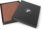 Forevermore Portfolios Padfolio Binder - Professional Faux Leather Travel Organizer Pouch for Tablet, Documents, Presentation Folders, Zipper Closure, Notepad - Brown