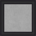 Amanti Art Black Framed Magnetic Board 15x15 X-Small Vision Board for use with Magnets, 100% Metal Sheet to Display Items as Office Decor or for Home Organization in mudroom, Kitchen or Kids Room