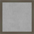 Amanti Art Grey Framed Magnetic Board 13x13 X-Small Vision Board for use with Magnets, 100% Metal Sheet to Display Items as Office Decor or for Home Organization in mudroom, Kitchen or Kids Room