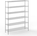 Regal Altair 21" Deep x 72" Wide x 96" Height Wire Shelving Kit | 6-Tier | NSF Commercial Storage Rack Unit