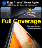 UltraGlass TOP 9H+ Armor for iPhone 17 Pro Screen Protector [NO.1 Military Grade Shatterproof] Screen Protector 17 Pro Tempered Glass 17Pro 6.3“ [Longest Durable] OneStep Install, 2 Pack