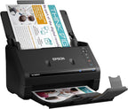 Epson Workforce ES-500W II Wireless Color Duplex Desktop Document Scanner for PCand Mac with Auto Feeder (ADF), Scan from Smartphone or Tablet