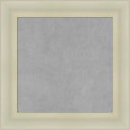 Amanti Art Silver Framed Magnetic Board 21x21 Small Vision Board for use with Magnets, 100% Metal Sheet to Display Items as Office Decor or for Home Organization in mudroom, Kitchen or Kids Room