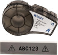 Brady Authentic (M21-750-595-GY) All-Weather Vinyl Label for Indoor/Outdoor ID, Lab and Equipment Labeling, Black on Gray- For M210, M210-LAB, M211, BMP21-PLUS and BMP21-LAB Printers, .75" W, 21' L
