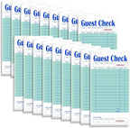Guest Check Books 18 Pack, Guest Checks for Servers, Server Note Pads, Waitress Accessories Writing Pad, Thick Server Paper with Guest Receipts, Restaurant Supplies Order Pad Total 900 Sheets