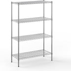 Regal Altair 18" Deep x 42" Wide x 64" Height Wire Shelving Kit | 4-Tier | NSF Commercial Storage Rack Unit
