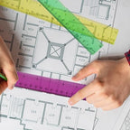 180 Pack 12-Inch Plastic Rulers Bulk, Plastic Ruler, Colored Transparent Ruler with Dual-Scale Measurement, Easy to Store, for Home, or Office and, Practical Use by KUKLIPJIM
