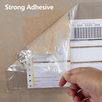 RyhamPaper Packing List Envelopes, Clear 6” x 9” Self Adhesive Shipping Labels Envelope Pouches (500 PCS)