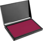 MaxMark Large Premium Magenta Purple Ink Stamp Pad - 4-1/4" by 7-1/4" - Premium Quality Felt Pad