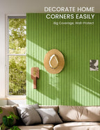 Fluxynara Large Felt Bulletin Board 48" x 36" Cork Board Alternative - 6 Pack with 40 Safe Removable Adhesive Tabs, Cork Boards for Walls Cork Board for Home Office Classroom Pin Board-Kelly Green