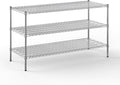 Regal Altair 24" Deep x 60" Wide x 34" Height Wire Shelving Kit | 3-Tier | NSF Commercial Storage Rack Unit