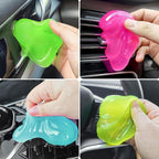 ALLGUO Car Cleaner Gels 4 Pack, Universal Dust Cleaner Putty Cleaner Slime, Cleaning Gel for Interior Detailing PC Keyboard, Auto Detailing Tools Car Cleaning Supplies Gift for Men Women, 320g