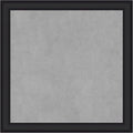 Amanti Art Black Framed Magnetic Board 23x23 Medium Vision Board for use with Magnets, 100% Metal Sheet to Display Items as Office Decor or for Home Organization in mudroom, Kitchen or Kids Room