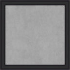 Amanti Art Black Framed Magnetic Board 23x23 Medium Vision Board for use with Magnets, 100% Metal Sheet to Display Items as Office Decor or for Home Organization in mudroom, Kitchen or Kids Room