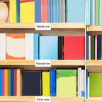 Containlol 15 Pieces Moveable Shelf Label Holders Clear Shelves Tags Moveable Library Markers Transparent Shelf Label Display Holder for Classroom Office Library Book Shelves(9.06 x 3.03 x 1.57 Inch)
