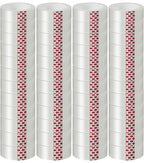 GIBIBU 48 Rolls Transparent Tape Refills, Clear Tape Dispenser Refill Rolls, Glossy Gift Wrap Tapes for Office, School, Home, 3/4 x 800 Inches