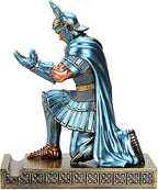 HDMbigmi Centurion Cloak Warrior Knight Pen Holder Mobile Phone Stand Desk Organizers and Accessories as Gift for Office and Home (Blue)