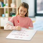 Small White Board, 11 x 14 Dry Erase Board, 2 Small White Boards Dry Erase, Double Sided Whiteboard, Lapboard for Kids, Office and Classroom