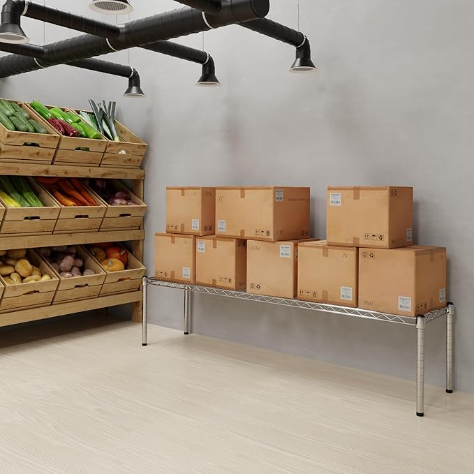 Regal Altair 14" Deep x 60" Wide x 14" Height Wire Shelving Kit | 1-Tier | NSF Commercial Storage Rack Unit