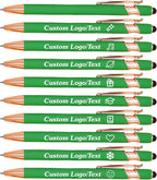 CRME Bulk Custom Pens Personalized Customized Engraved Pen with Name/Text Personalization Gift for Men Women Ultra Smooth Writing Black Pens Nurse Accessories for Work Ideal for School,Office,Wedding