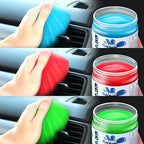 DNA MOTORING 3 Pack Car Cleaning Gels Auto Detailing Tools Cleaning Putty Car Interior Cleaner, Car Jelly Cleaner, Keyboard Cleaner, Car Cleaning Supplies Car Gifts for Men Women, TOOLS-00149