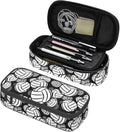 HKHEHOP Volleyball Ball Pattern Pencil Case Big Capacity Storage Pencil Pouch Stationery Bags With Zipper Portable Pen Holder Box Organizer For Boys Girls Teens Student College School Office Supplies