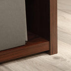 Sauder Beginnings 3-Shelf Bookcase, Bookshelf with Adjustable Storage Shelves, in Brook Cherry finish