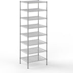 Regal Altair 24" Deep x 30" Wide x 86" Height Wire Shelving Kit | 8-Tier | NSF Commercial Storage Rack Unit