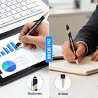 ENOMY Personalized Notebook Set with 10 PC Pens Lined A5 Custom Journal for Writing Men Women Custom Notebook Ideal Friend Girlfriend Gift, Black