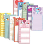 Censen 10 Pack 500 Sheets To Do List Notes Daily Checklist Notepads with 50 Sheets Each Undated Color Memo Pad Block Shopping List Pad Weekly Plan Notepad Organizer Planners(Colorful,Nurse)