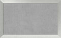 Amanti Art Silver Framed Magnetic Board 28x44 Large Vision Board for use with Magnets, 100% Metal Sheet to Display Items as Office Decor or for Home Organization in mudroom, Kitchen or Kids Room