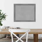 Amanti Art Grey Framed Magnetic Board 18x22 Small Vision Board for use with Magnets, 100% Metal Sheet to Display Items as Office Decor or for Home Organization in mudroom, Kitchen or Kids Room