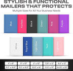 Black 10.5x16 Inch Large Poly Bubble Mailers #5 | Padded Envelopes with Self Seal | Air Lined Cushioned Bubble Mailer | Usable Size 10.5x15 | 200 Pack Bulk | Lightweight shipping Bags