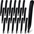 24 Pcs Magnetic Staple Remover Bulk Staple Remover Puller Removing Pen Operation Christmas Tool Gifts Rubberized Office School Gift(Black)