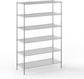 Regal Altair 24" Deep x 60" Wide x 96" Height Wire Shelving Kit | 6-Tier | NSF Commercial Storage Rack Unit