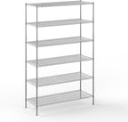 Regal Altair 24" Deep x 60" Wide x 96" Height Wire Shelving Kit | 6-Tier | NSF Commercial Storage Rack Unit