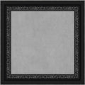Amanti Art Black Framed Magnetic Board 16x16 X-Small Vision Board for use with Magnets, 100% Metal Sheet to Display Items as Office Decor or for Home Organization in mudroom, Kitchen or Kids Room