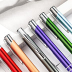 HH-STUDIO CUSTOM 50 Promotional Metal Ballpoint Pen Engraved With Your Logo Company Info or Message
