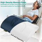 YEASHEIN Adjustable Foot Rest for Under Desk at Work, Ergonomic Under Desk Footrest with 6 Positions, Foot Stools for Under Office Desk Chair, Leg Rest for Home, Car, Computer, Gaming Accessories