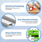 meite JT21 Staples, 3/8 Inch Galvanized Fine Wire Staples for Staple Gun - 7/16" Crown JT21 Staple Refill, Ideal for Upholstery, Crafts, Furniture (5 Packs)