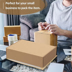 Eupako 12x9x3" Brown Shipping Boxes Corrugated Box Mailers 20 Pack Cardboard Shipping Boxes for Small Business, Mailing