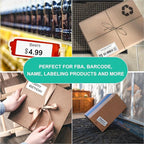 L LIKED Printable Address Labels, 1" x 2-5/8", 1,500 Labels, 30 per Sheet, Mailing Labels for Envelopes (50 Sheets)
