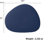 GREEDY FARMERS Mouse pad, Non-Slip Washable Waterproof Computer Mouse pad (Blue Moon Navy)