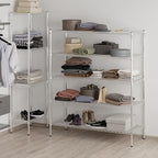Regal Altair 21" Deep x 54" Wide x 64" Height Wire Shelving Kit | 5-Tier | NSF Commercial Storage Rack Unit