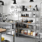 Regal Altair 18" Deep x 48" Wide x 64" Height Wire Shelving Kit | 5-Tier | NSF Commercial Storage Rack Unit