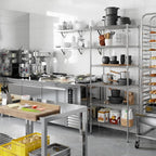Regal Altair 18" Deep x 30" Wide x 74" Height Wire Shelving Kit | 6-Tier | NSF Commercial Storage Rack Unit