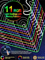 XXL Mouse Pad with Phone Holder, RGB Desk Mat with 15W Fast Charging, LED Large Gaming Mouse Pad with 11 Lights Colors, Long Mouse Pads for Desk, Waterproof Non-Slip Gaming Pad for Gamer Esports Pros