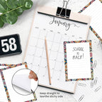 SXboxing Sticky Notes 4X6 Inches, 2 Pack Large Cute Self-Stick Pads, Bright Funny Memo Pads Easy to Stick for Home, Office Luxury Mandala