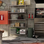 Regal Altair 18" Deep x 42" Wide x 74" Height Wire Shelving Kit | 5-Tier | NSF Commercial Storage Rack Unit