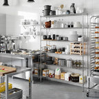 Regal Altair 14" Deep x 60" Wide x 86" Height Wire Shelving Kit | 6-Tier | NSF Commercial Storage Rack Unit